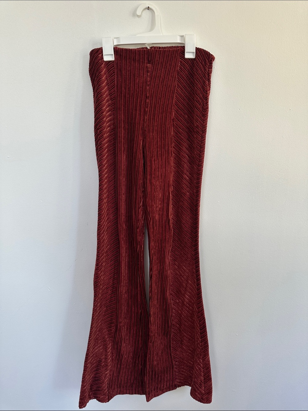Free People Ribbed Flare Pants